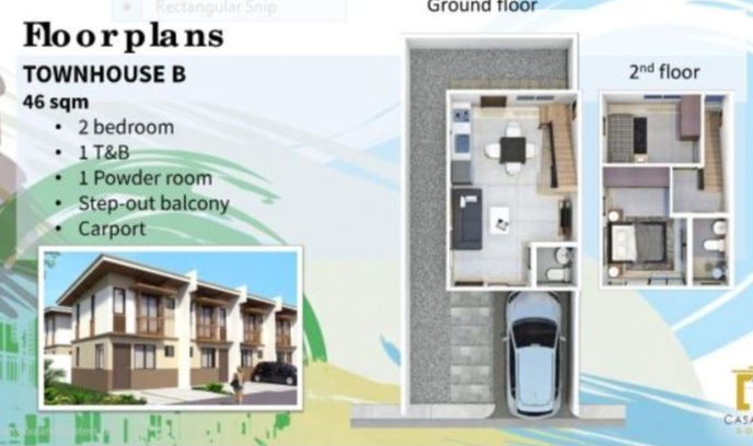 2 Storey House in Casa Mira Naga
